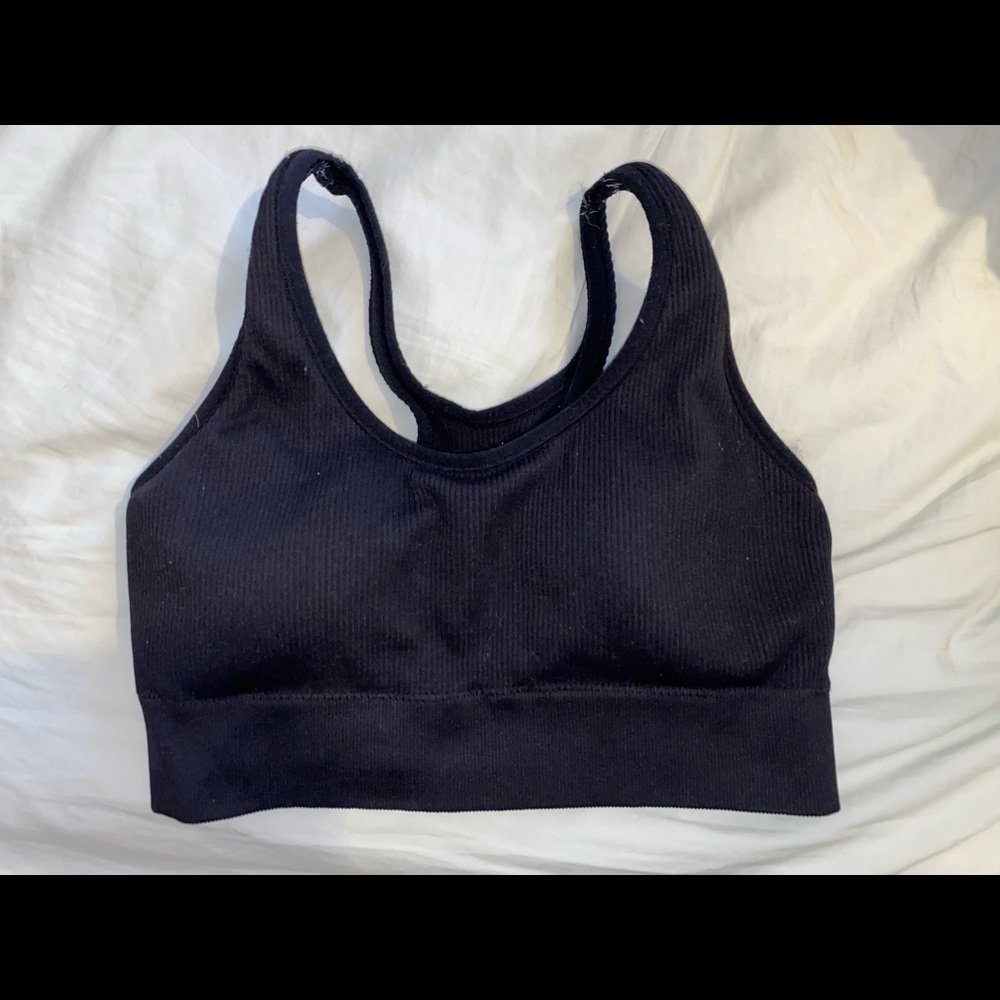 Aerie Women’s Black Razorback Sports Bra
